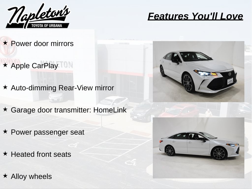 Used 2019 Toyota Avalon XSE w/ All Weather Liner Package FWD image 20