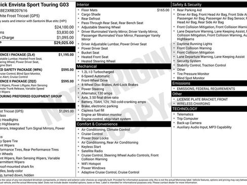 Used 2024 Buick Envista Sport Touring w/ Convenience I Package image 24