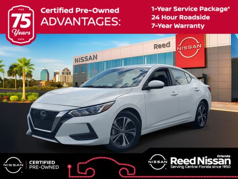 Certified 2023 Nissan Sentra SV w/ All-Weather Package FWD image 1