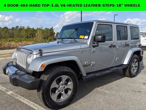 Used 2017 Jeep Wrangler Unlimited Sahara w/ Connectivity Group image 1