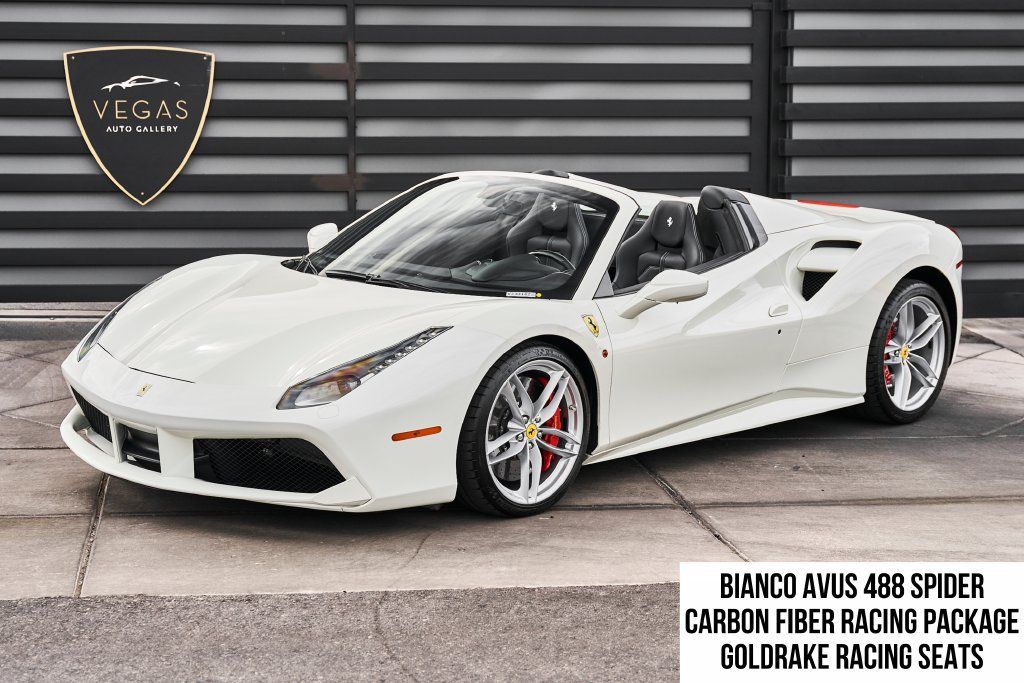 Used 2018 Ferrari 488 Spider RWD image 1
