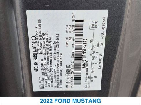 Used 2022 Ford Mustang Coupe RWD image 26