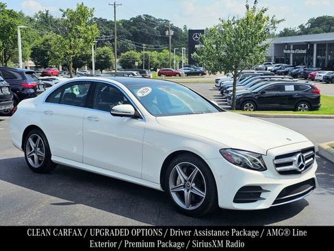 Certified 2020 Mercedes-Benz E 350 4MATIC Sedan w/ Parking Assistance Package image 1