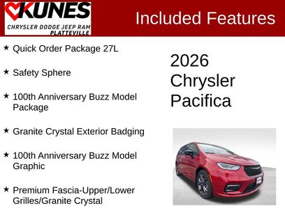 New 2026 Chrysler Pacifica Select