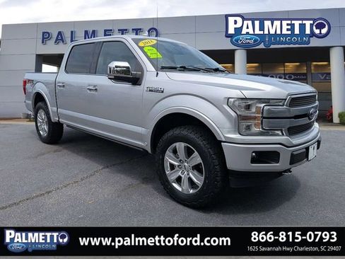 Used 2018 Ford F150 Platinum w/ Equipment Group 701A Luxury AWD/4WD image 1