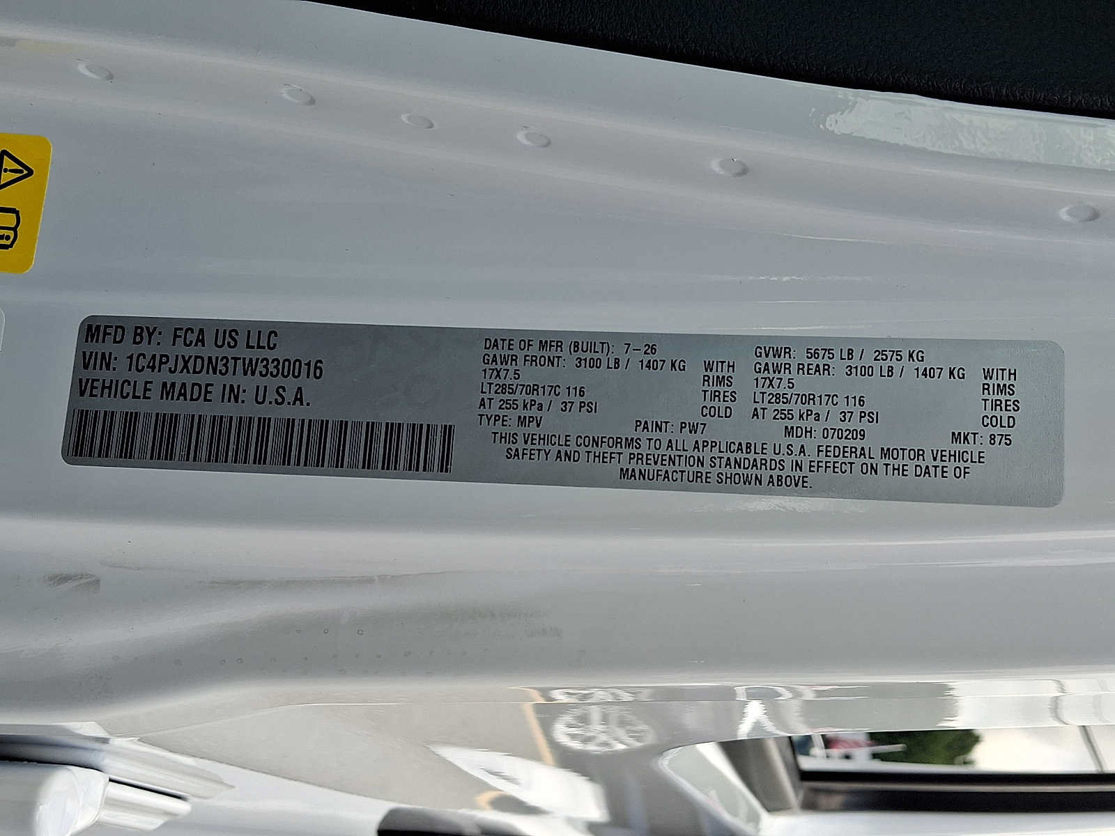 New 2026 Jeep Wrangler Unlimited Sport AWD/4WD image 18