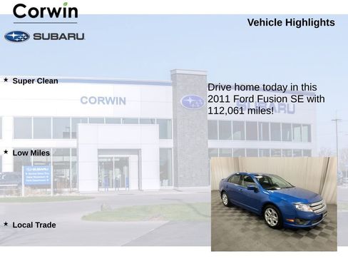 Used 2011 Ford Fusion SE image 6