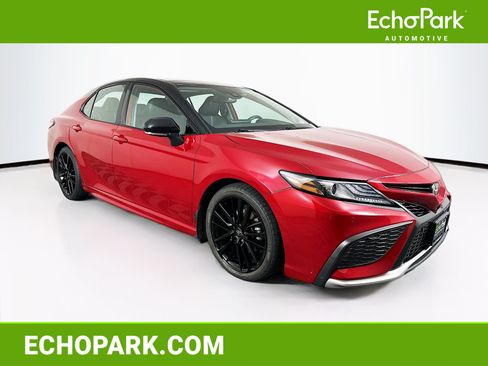 Used 2021 Toyota Camry XSE w/ Navigation Package AWD/4WD image 1
