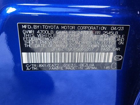 Certified 2023 Lexus IS 350 F Sport w/ Memory Package RWD image 31