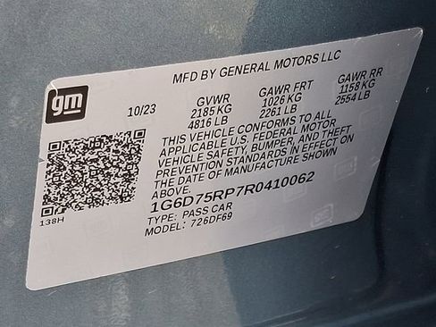 Certified 2024 Cadillac CT4 V Blackwing w/ Driver Assist Package image 33