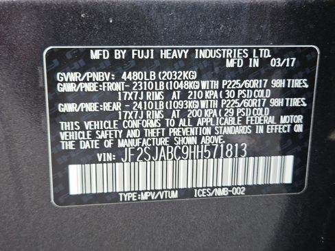 Used 2017 Subaru Forester 2.5i w/ Alloy Wheel Package AWD/4WD image 36