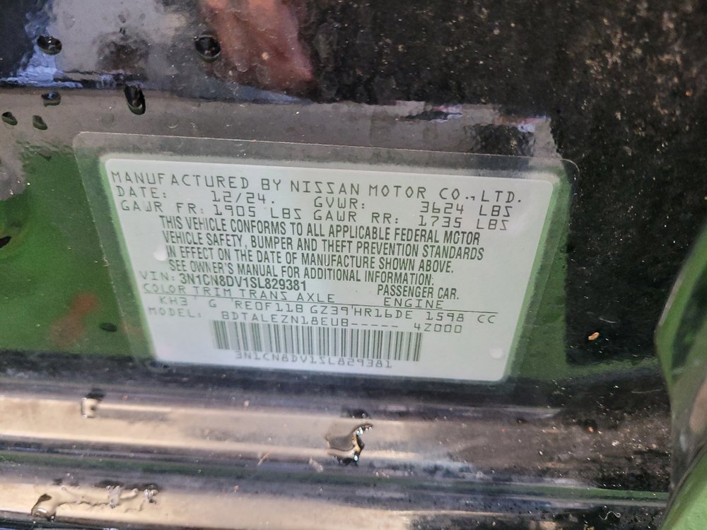 Used 2025 Nissan Versa S w/ Trunk Package FWD image 33