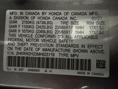 Used 2021 Honda CR-V LX image 22