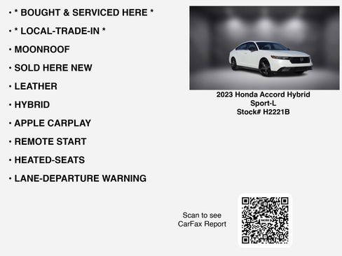 Used 2023 Honda Accord Sport image 7