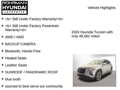 Used 2024 Hyundai Tucson Limited image 7