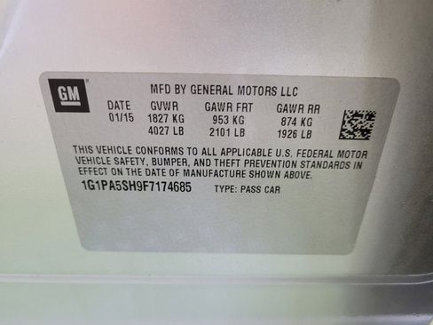 Used 2015 Chevrolet Cruze LS FWD image 33