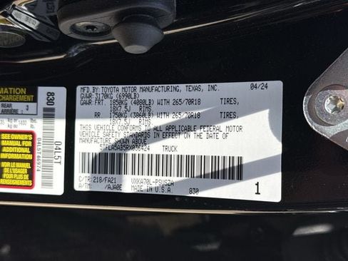 Used 2024 Toyota Tundra SR5 w/ SX Package RWD image 34