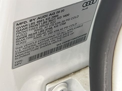 Used 2021 Audi SQ8 Premium Plus w/ Driver Assistance Package image 31