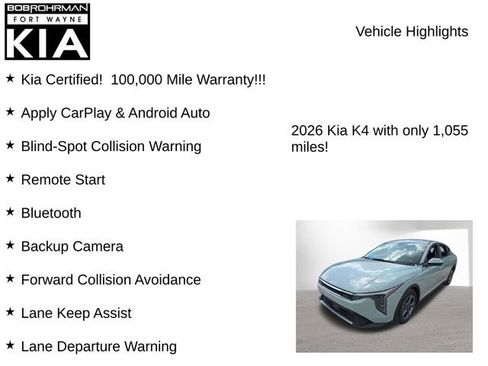 Certified 2026 Kia K4 FWD image 7