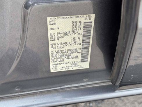 Used 2018 Nissan Frontier SV w/ Value Truck Package AWD/4WD image 15