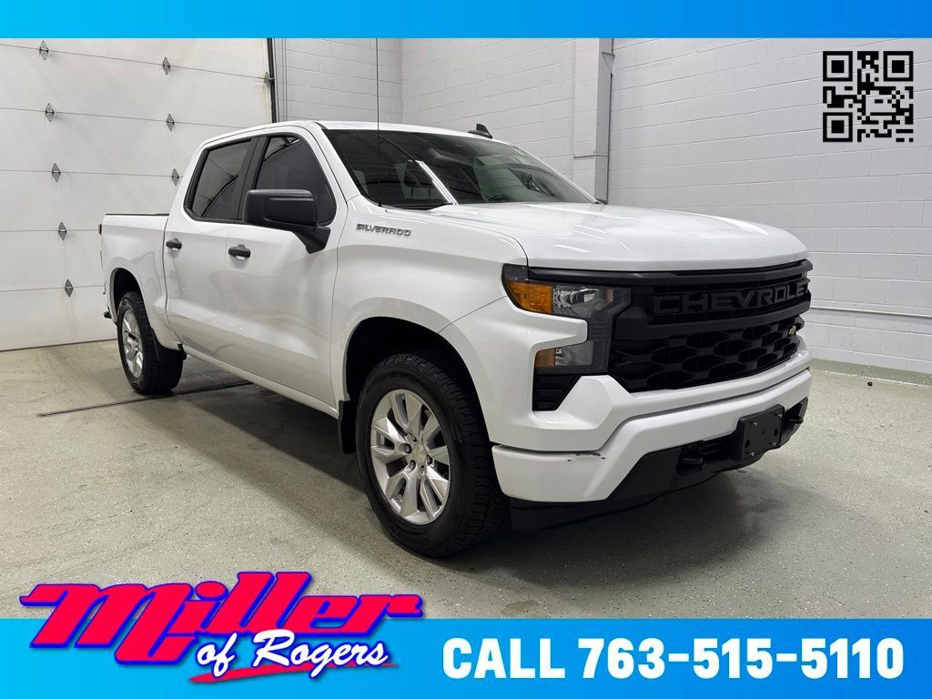 Used 2023 Chevrolet Silverado 1500 Custom AWD/4WD image 1