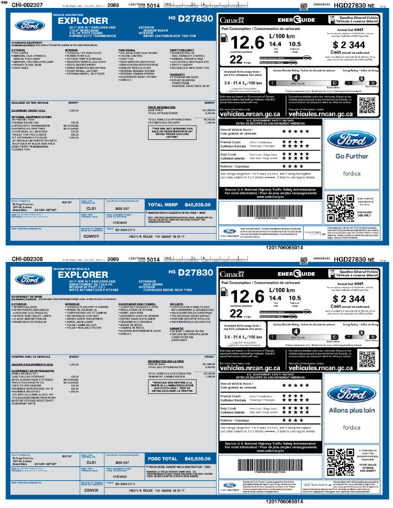 Used 2017 Ford Explorer XLT w/ XLT Appearance Package AWD/4WD image 10