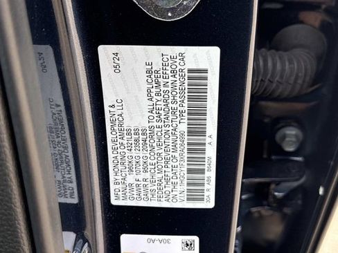 Certified 2024 Honda Accord EX image 20