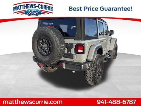 Used 2023 Jeep Wrangler Unlimited Rubicon w/ Xtreme 35 Tire Package image 4