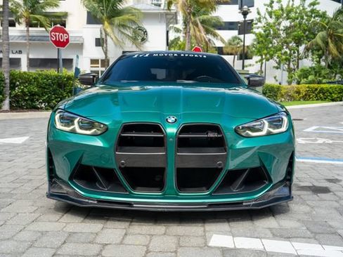 Used 2021 BMW M4 Coupe w/ Executive Package RWD image 7