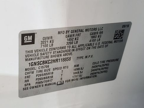 Used 2017 Chevrolet Tahoe LT RWD image 47