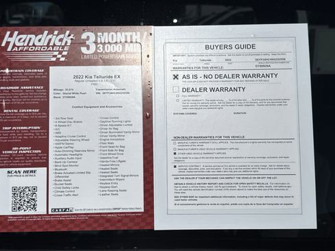 Used 2022 Kia Telluride EX w/ EX Premium Package image 39