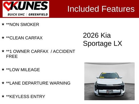 Used 2026 Kia Sportage LX FWD image 3