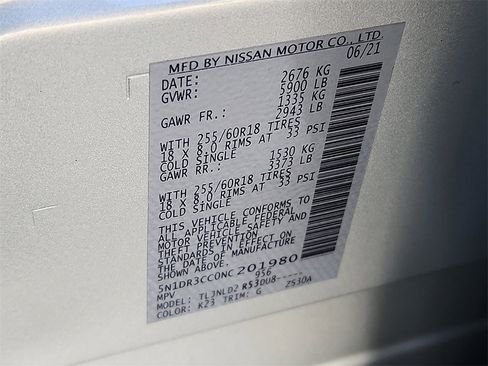 Certified 2022 Nissan Pathfinder SL image 28