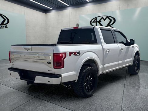 Used 2015 Ford F150 Platinum w/ Equipment Group 701A Luxury AWD/4WD image 3