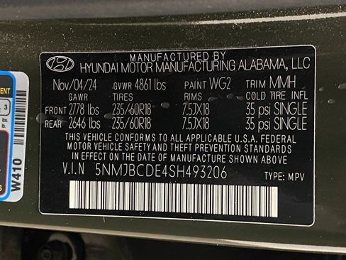 Certified 2025 Hyundai Tucson SEL AWD/4WD image 32