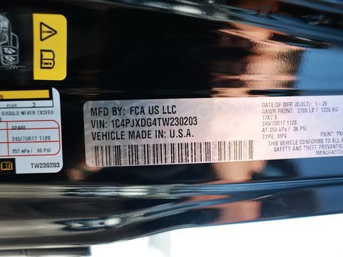 New 2026 Jeep Wrangler Unlimited Sport AWD/4WD image 36