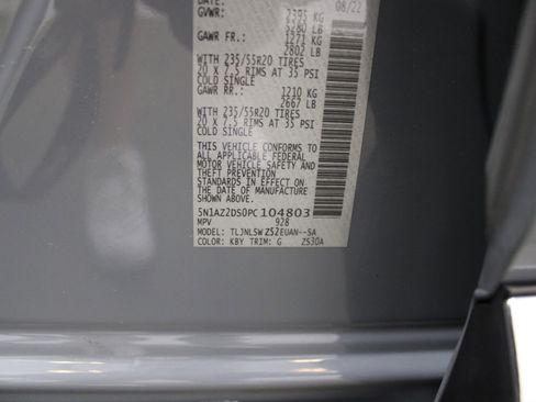 Used 2023 Nissan Murano Platinum w/ Cargo Package AWD/4WD image 51