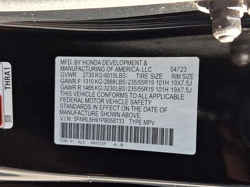 Used 2023 Honda Odyssey Elite image 33