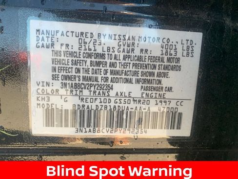 Certified 2023 Nissan Sentra SV FWD image 11