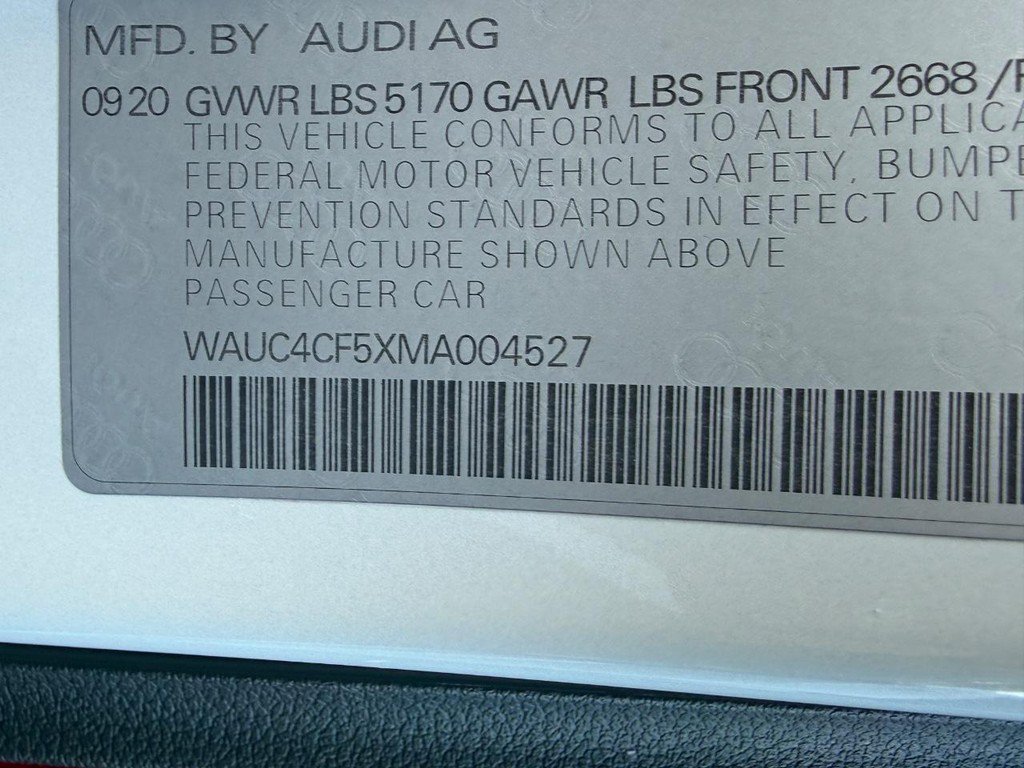 Used 2021 Audi S5 Premium Plus w/ Premium Plus Package AWD/4WD image 25