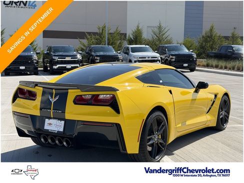 Used 2014 Chevrolet Corvette Stingray Coupe w/ 2LT Preferred Equipment Group RWD image 4