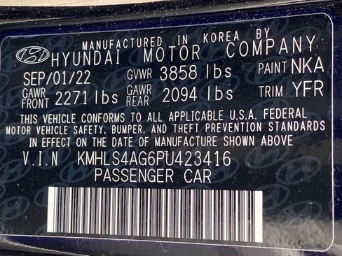 Used 2023 Hyundai Elantra SEL w/ Convenience Package FWD image 41
