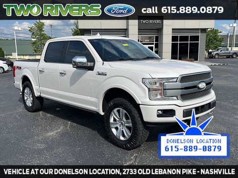 Used 2018 Ford F150 Platinum w/ Equipment Group 701A Luxury AWD/4WD image 2