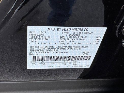 New 2026 Ford Explorer ST w/ Sun And Sound Package image 22