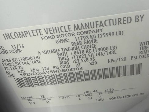 Used 2017 Ford F650 2WD SuperCab Super Duty image 60
