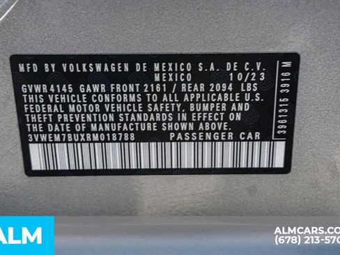 Used 2024 Volkswagen Jetta SE image 56