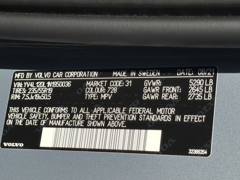 Certified 2022 Volvo XC60 B5 Inscription FWD image 37