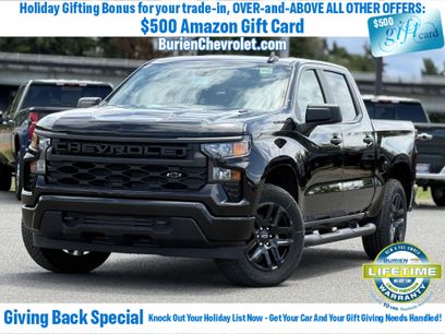 New 2025 Chevrolet Silverado 1500 Custom w/ Turbomax Blackout Package