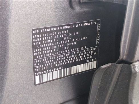 Used 2023 Volkswagen Taos S w/ IQ Drive S Package FWD image 27