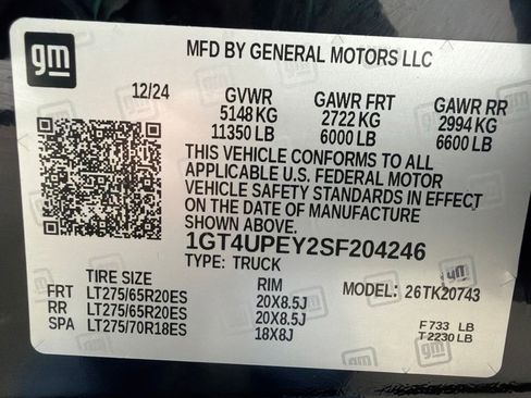 Used 2025 GMC Sierra 2500 AT4 w/ AT4 Premium Plus Package AWD/4WD image 61